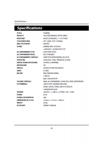 دفترچه راهنمای پیانو دیجیتال دایناتون مدل DPR-1650 صفحه 33