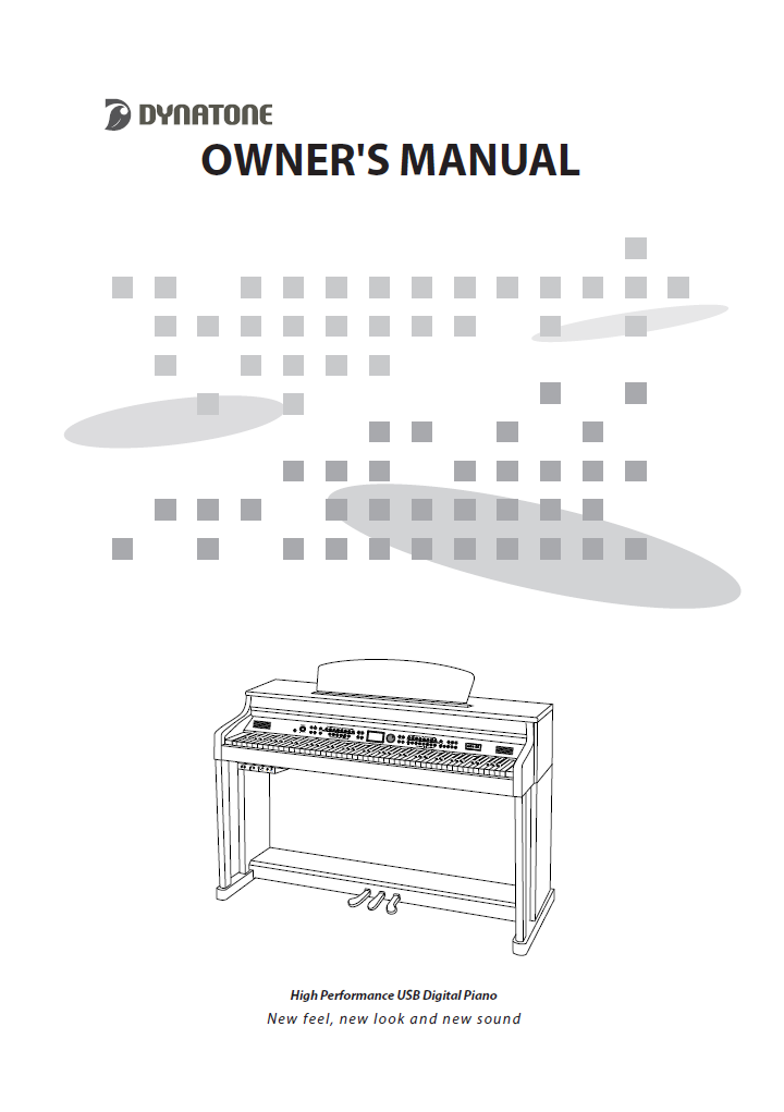 دفترچه راهنمای پیانو دیجیتال دایناتون مدلDPR-3200H